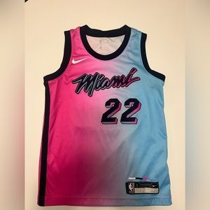 Kids Nike Dryfit Jimmy Butler Miami Heat Easter Egg Swingman Jersey